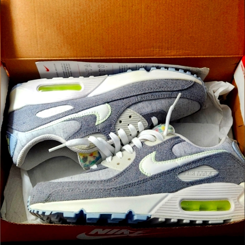 Nike Air Max 90 NRG Vast Gray/Barely Volt Rare Sneakers